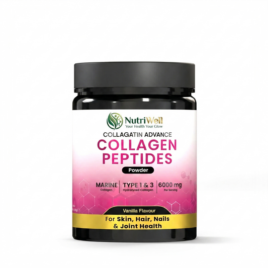 Collagatin Advance: Marine Collagen Peptides Powder (Vanilla Flavour)